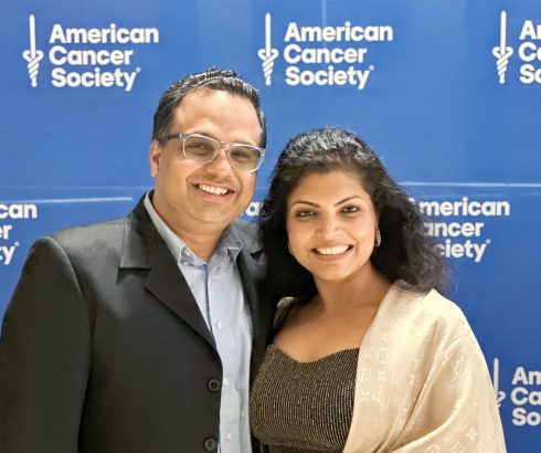Dr. Kamal Abbi with wife
