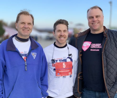 Dr. Alex Coffman, Dr. Tony Jaslowski, Dr. David Groteluschen at Road America