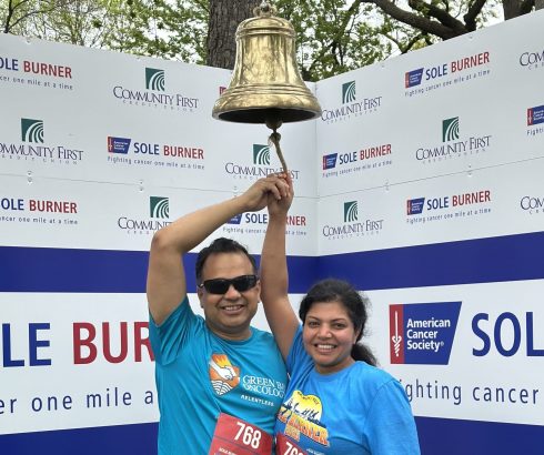 Dr. Kamal Abbi and wife at Sole Burner